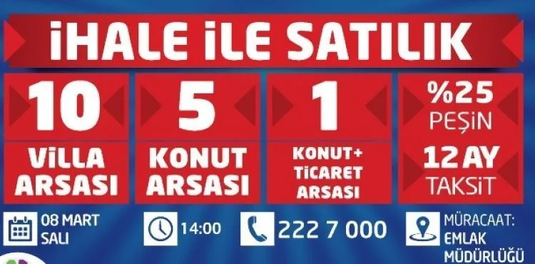 KOCASİNAN’DA YATIRIM FIRSATI İÇİN SON 2 GÜN!