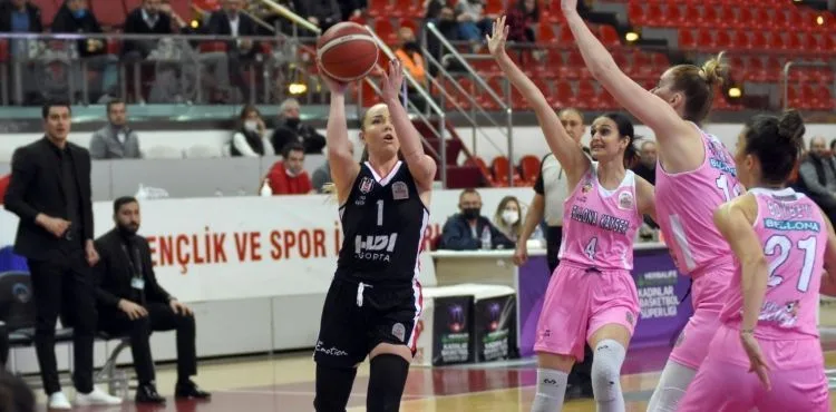 Kayseri Basketbol, Beşiktaş'a mağlup oldu