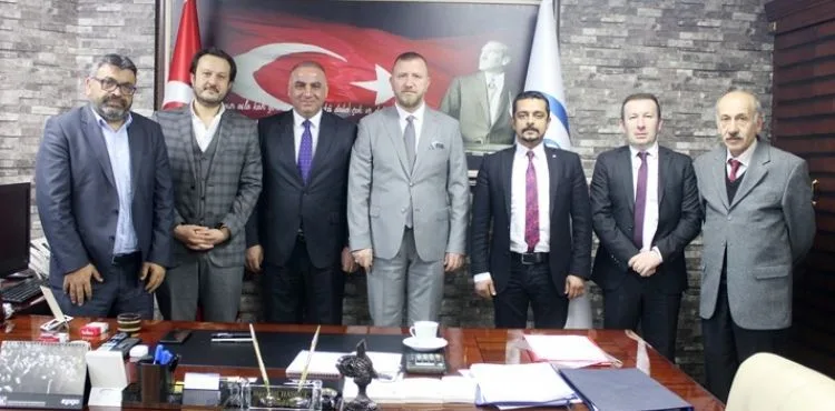 KAYSERİ YOZGATLILAR FEDERASYONU YÖNETİMİNDEN SGK ANKARA İL MÜDÜRÜ HACI ALİ HASGÜL’E ZİYARET