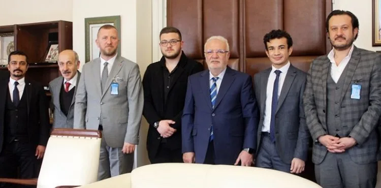 KAYSERİ YOZGATLILAR FEDERASYONU’NDAN AK PARTİ GRUP BAŞKANVEKİLİ MUSTAFA ELİTAŞ’A ZİYARET