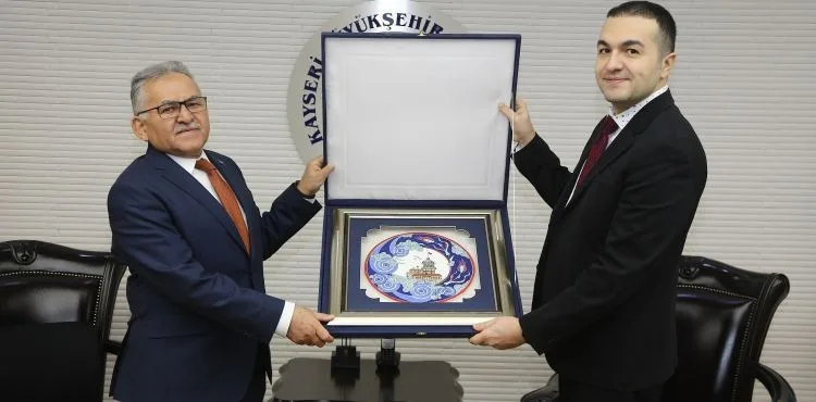 BAŞKAN BÜYÜKKILIÇ’A TRT YÖNETİM KURULU BAŞKANI ALBAYRAK’TAN ZİYARET