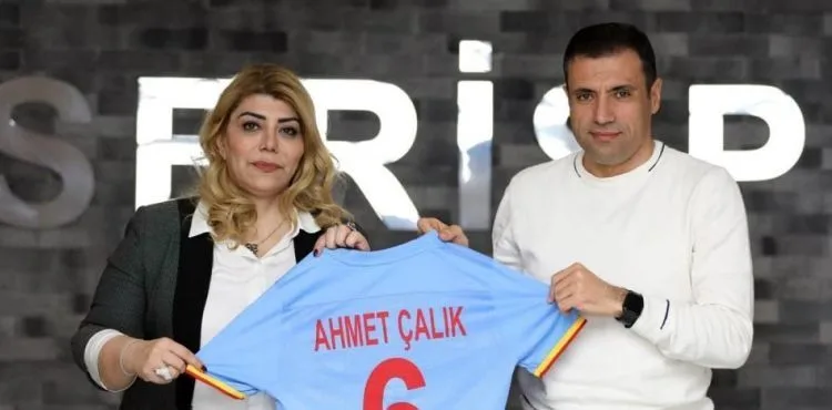 Kayserispor'dan Ahmet Çalık forması