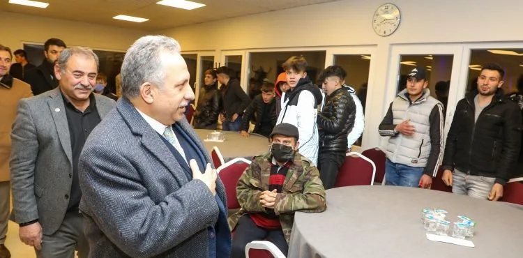 BAŞKAN YALÇIN, ÇATAKDERELİ GENÇLERLE