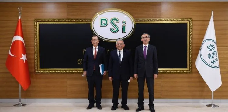BAŞKAN BÜYÜKKILIÇ’TAN ANKARA’DA “DSİ” ZİRVESİ