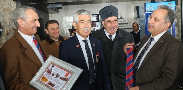 “BAŞKAN YALÇIN, HER ZAMAN GAZİLERİN YANINDA”