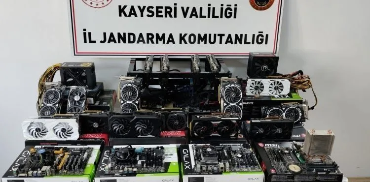 Kayseri'de kripto para operasyonu: 2 gözaltı