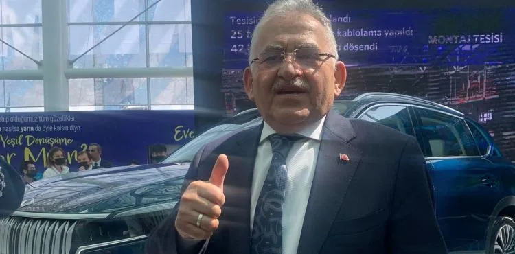 BAŞKAN BÜYÜKKILIÇ, ANKARA’DA EKO İKLİM ZİRVESİ’NDE KONUŞTU, TOGG’U İNCELEDİ