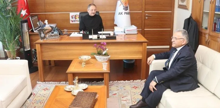 BÜYÜKKILIÇ’TAN ANKARA’DA ÖNEMLİ ZİYARETLER