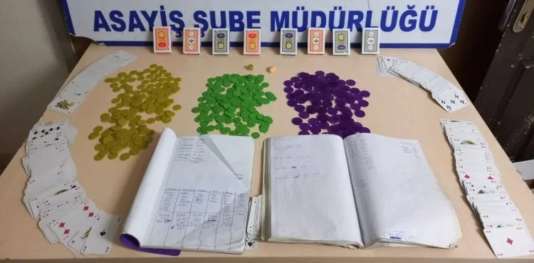 Kumar oynayan 16 kişiye 29 bin TL para cezası