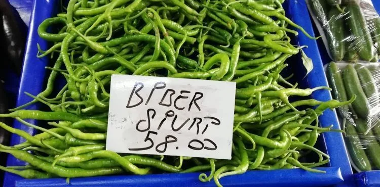 Tezgahların zam şampiyonu biber oldu