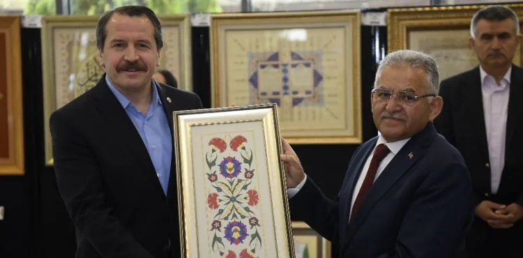 MEMUR-SEN GENEL BAŞKANI YALÇIN’DAN BAŞKAN BÜYÜKKILIÇ’A ZİYARET