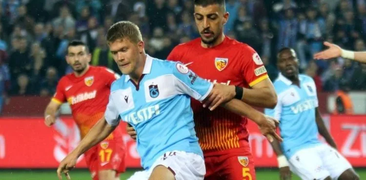 Kayserispor Trabzonspor'a karşı 3 maçını da kaybetti