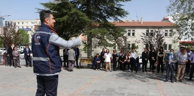 Kayseri'de afet bilinci artırılıyor
