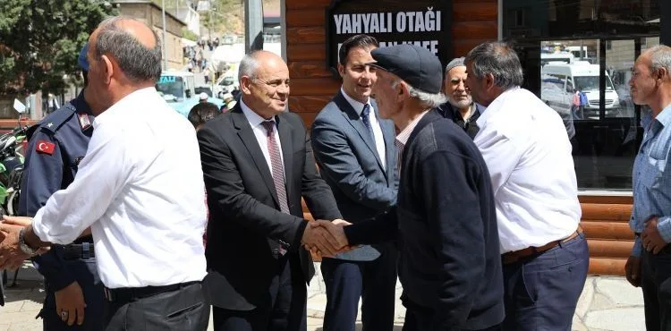 YAHYALI’DA BAYRAMLAŞMA TÖRENİ YAPILDI