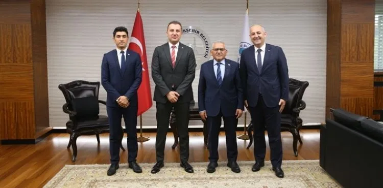 BAŞKAN BÜYÜKKILIÇ’A İSTİŞARE ZİYARETLERİ SÜRÜYOR