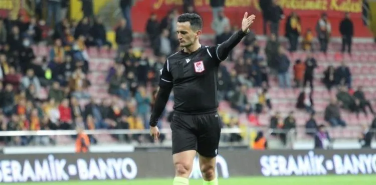 Erkan Özdamar Kayserispor maçında 7. kez düdük çalacak