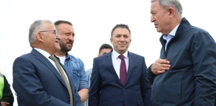 BAKAN AKAR İLE BAŞKAN BÜYÜKKILIÇ’TAN "YENİ HAVALİMANI" İNCELEMESİ