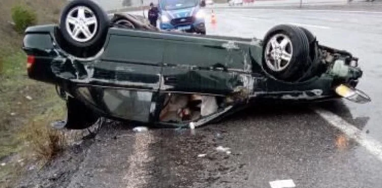 Kayseri’de trafik kazası: 1’i ağır 5 yaralı