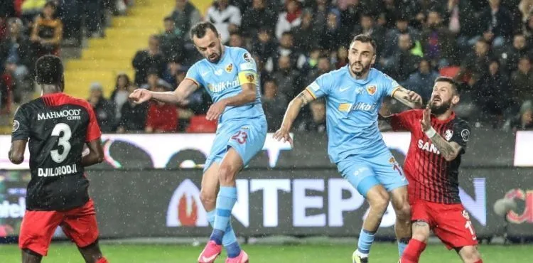 Gaziantep FK – Kayserispor: 1-1