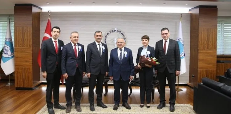 BAŞKAN BÜYÜKKILIÇ’A GENÇLİK HAFTASI VE SOSYAL GÜVENLİK HAFTASI ZİYARETLERİ