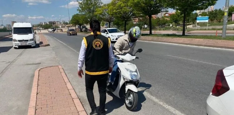 Kayseri polisinden suçları önlemeye yönelik uygulama