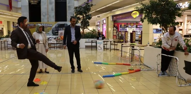 BÜYÜKŞEHİR’DEN ‘ÖZEL’ VATANDAŞLARI DAHA İYİ ANLAYABİLMEK İÇİN “EMPATİ PARKURU”