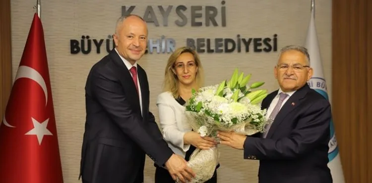 BAŞKAN BÜYÜKKILIÇ’A, TAPU KADASTRO BÖLGE MÜDÜRLÜĞÜ’NDEN 175. YIL ZİYARETİ