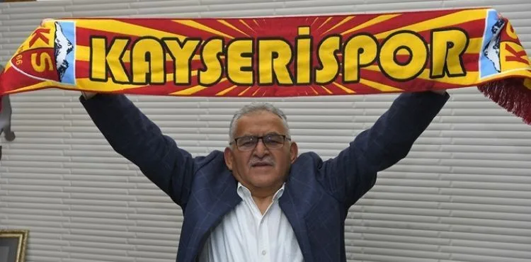 BÜYÜKKILIÇ: “KAYSERİSPOR’UMUZA KUPA FİNALİNDE BAŞARILAR DİLİYORUM”