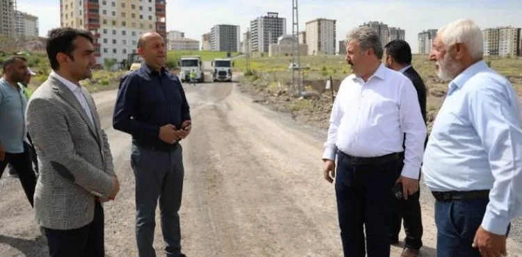 BAŞKAN PALANCIOĞLU SAHADA ÇALIŞMALARI İNCELEDİ
