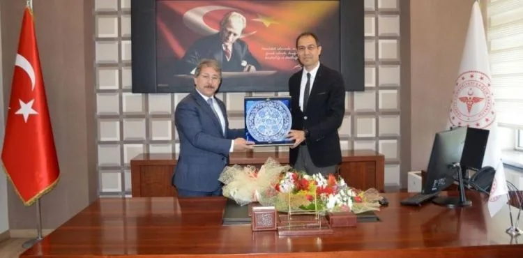 İl Sağlık Müdürlüğünde devir teslim töreni