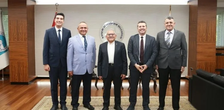 BAŞKAN BÜYÜKKILIÇ’A KAYSERİ TABİP ODASI’NDAN ZİYARET