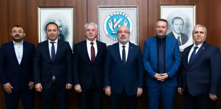 Makedonya Uluslararası Vizyon Üniversitesi’nden KAYÜ Rektörüne ziyaret