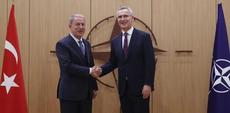Milli Savunma Bakanı Akar, NATO Genel Sekreteri Stoltenberg ile görüştü