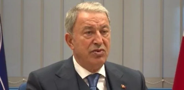 Bakan Akar: 'İsveç ve Finlandiya'nın terör örgütlerine destek sağlaması NATO için de bir tehdit'