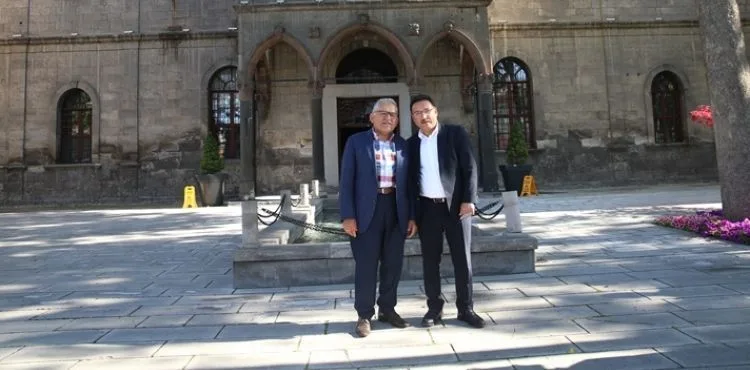BAŞKAN BÜYÜKKILIÇ’TAN VALİ ÇİÇEK’E MİLLİ MÜCADELE MÜZESİ’NDE BRİFİNG