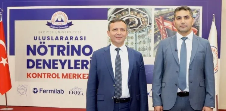 Uluslararası Nötrino Deneylerinin Kontrol Merkezi ERÜ’de Kuruluyor