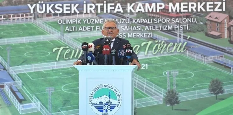 Büyükşehir’in 100 Milyon Tl’lik Erciyes Yüksek İrtifa Kamp Merkezi Futbol Takımlarının Gözdesi Oldu