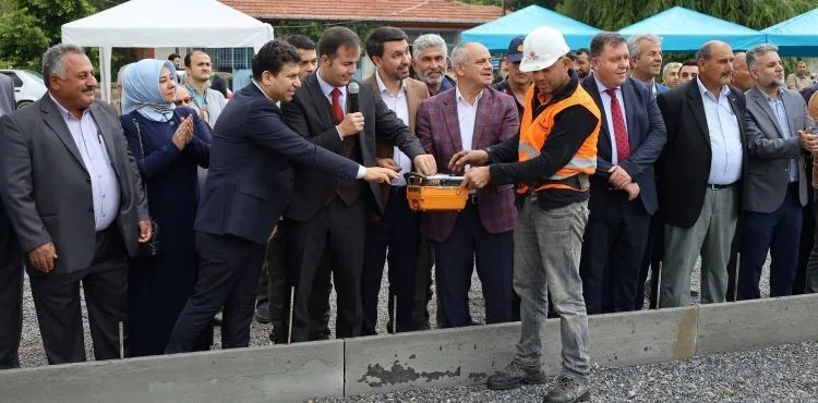 Yahyalı'da Yerköy Cami Temeli Atıldı