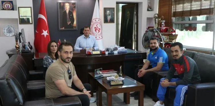 Haltercilerden Kabakcı’ya ziyaret