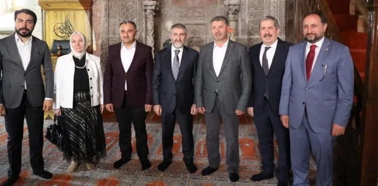 Bakan Nebati Develi'yi ziyaret etti