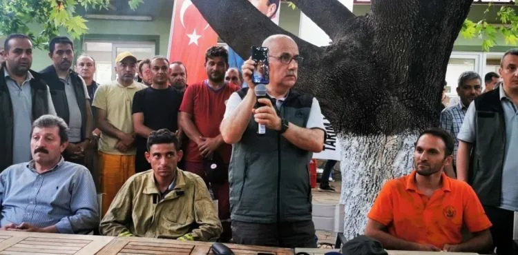 Cumhurbaşkanı Erdoğan'dan orman işçilerine teşekkür