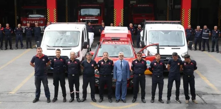 Kayseri'den sel bölgesine personel ve ekipman desteği