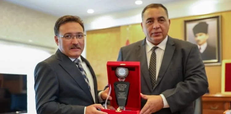 Libya Heyeti’nden Vali Çiçek’e Ziyaret