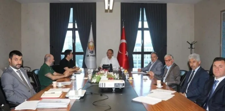 Talas'ın kültür sanat projeleri Ankara'da konuşuldu