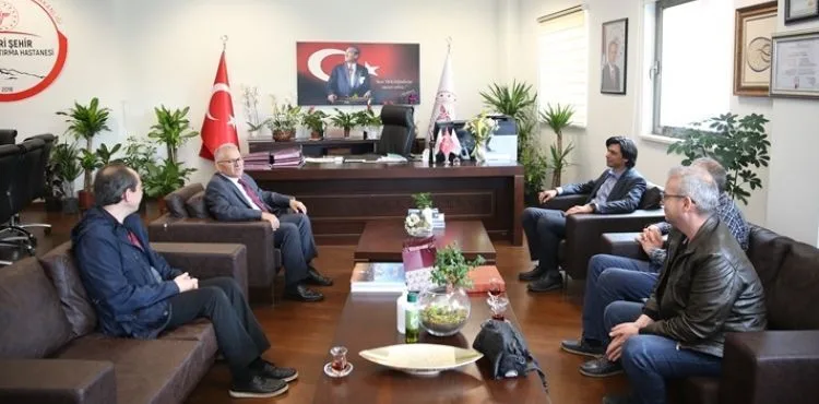 BAŞKAN BÜYÜKKILIÇ’TAN BAŞHEKİM KOYUNCU’YA “HAYIRLI OLSUN” ZİYARETİ