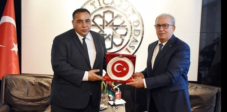 LİBYA MİSRATA HEYETİNDEN KTO’YA ZİYARET “KTO MİSRATA’DA İRTİBAT OFİSİ AÇACAK”