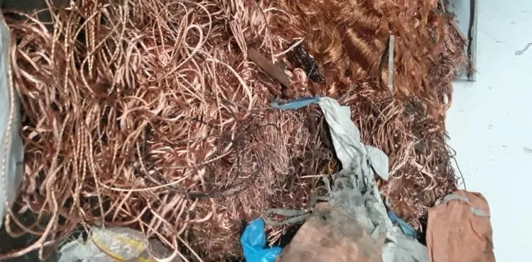350 bin lira değerinde çalıntı kablo ele geçirildi