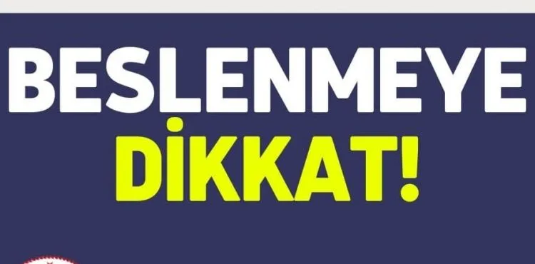 İl Sağlık Müdürlüğü uyardı: “Kurban Bayramı’nda beslenmeye dikkat”