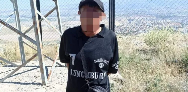 Radyo vericisinin kablolarını çalan şahsa suçüstü