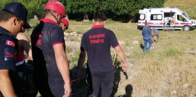 25 metrelik çukura düşen yaşlı adam hayatını kaybetti